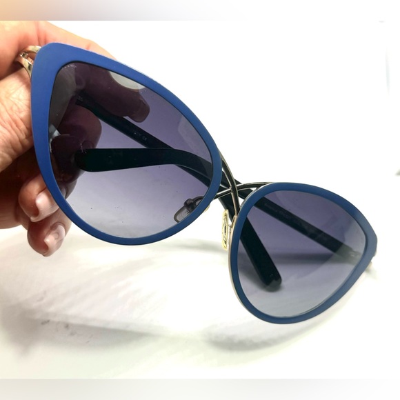 Tom Ford Cat Eye Sun Glasses Made in Italy - Never Worn NWOT - Picture 2 of 8